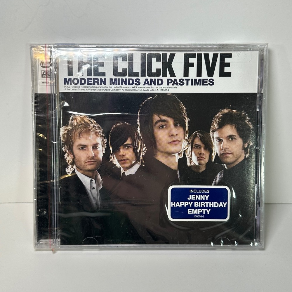 The Click Five Modern Minds and Pastimes CD New Sealed 2007 Jenny 168508-2